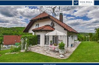 Haus kaufen in 97450 Arnstein, Charmantes Ein-/ Zwei-/ Dreifamilienhaus mit zauberhaftem Garten und herrlichem Weitblick