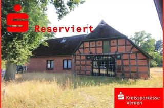 Haus kaufen in 27308 Kirchlinteln, Kirchlinteln - ZURZEIT RESERVIERT: Zwei Wohnungen auf ehemaliger Hofstelle