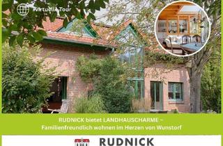 Einfamilienhaus kaufen in 31515 Wunstorf, Wunstorf - RUDNICK bietet LANDHAUSCHARME - Familienfreundlich wohnen im Herzen von Wunstorf