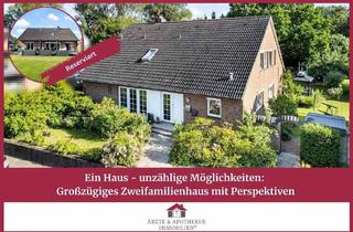 Einfamilienhaus kaufen in 23611 Sereetz, Sereetz - Ein Haus - unzählige Möglichkeiten: Großzügiges Zweifamilienhaus mit Perspektiven