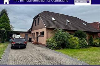Wohnung mieten in 26802 Moormerland, Traumhafte Erdgeschoss-Wohnung mit Kamin, Terrasse und Garage in Moormerland
