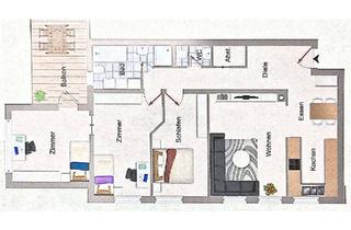 Wohnung kaufen in 72505 Krauchenwies, Krauchenwies - 4,5 Zimmer ohne Provision ob als Kapitalanlage oder Eigenbedarf