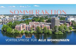 Wohnung kaufen in Eiswerderstraße 10E, 13585 Berlin, Berlin - Traumhafte 3-Zimmer-Wohnung an der Havel mit Loggia & Wasserblick - Showroom SaSo geöffnet
