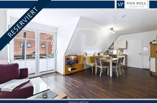 Wohnung kaufen in 26553 Dornum, Attraktive 3-Zimmer-Etagenwohnung mit Balkon und Gartennutzung
