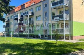 Wohnung mieten in Windmühlenweg 6b, 2. OG links, 04838 Laußig, PRESSEL * RUHIGE WOHNANLAGE * 4-ZIMMER-WOHNUNG mit BALKON * PARKPLATZ VOR DER TÜR