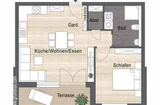 Wohnung kaufen in Kirchstraße 18, 75056 Sulzfeld, VERKAUFT! Die BEQUEME - mit Aufzug und Terrasse
