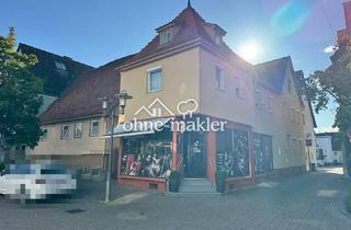 Haus kaufen in 73061 Ebersbach, Zwei Häuser zum Preis von einem: Modernes Wohn- & Geschäftshaus + charmantes Fachwerkhaus