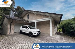 Einfamilienhaus kaufen in 57258 Freudenberg, VR IMMO: Exklusives Wohnen in Freudenberg- Niederndorf! Wohnjuwel mit Teich & ELW- Option !