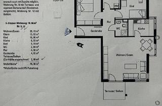 Wohnung kaufen in 72124 Pliezhausen, Pliezhausen - Eigentumswohnung mit 3 Zimmer in Gniebel