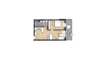 Wohnung kaufen in 86836 Graben, DG 2-Zi.-Whg. mit Balkon