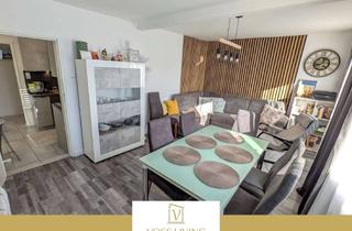 Wohnung kaufen in 63517 Rodenbach, Helle 4-Zimmer Wohnung im Zweifamilienhaus mit schönem Garten, Sonnenbalkon, Werkraum und Garage