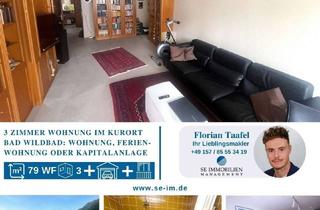 Wohnung kaufen in 75232 Bad Wildbad, Charmante 3-Zimmer Wohnung im Kurort Bad Wildbad
