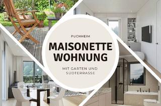 Wohnung kaufen in 82178 Puchheim, Wohnen wie im Haus: 4-Zimmer-Maisonette mit Südterrasse & Garten in Puchheim