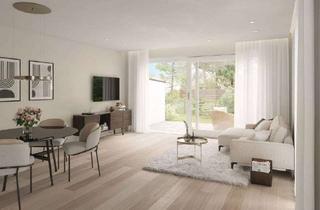 Wohnung kaufen in 64521 Groß-Gerau, Moderne 4-Zimmerwohnung mit 150 m² Gartenanteil – Neubau KfW-55