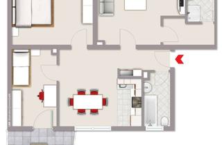 Wohnung kaufen in 47445 Moers, Freundliche 3-Zimmer Eigentumswohnung mit Garten und mehr...