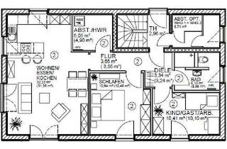 Wohnung kaufen in 53639 Königswinter, *Provisionsfrei*3 Zimmer Neubauwohnung inkl. Stellplatz mit Ölbergblick im ZFH