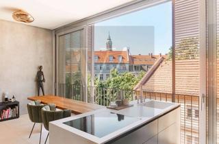 Loft kaufen in Joachimstraße, 10119 Mitte, Stilvolles Design-Loft mit Weitblick & privatem japanischen Feng-Shui-Garten