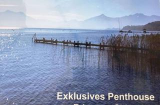 Penthouse kaufen in 83209 Prien, Exklusives 165m2 Penthouse mit 113m2 großer Dachterrasse in Prien am Chiemsee