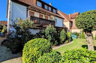 Wohnung kaufen in 73240 Wendlingen, Gut aufgeteilte EG-Wohnung mit schöner Terrasse und Gartenoase unweit des Zentrums