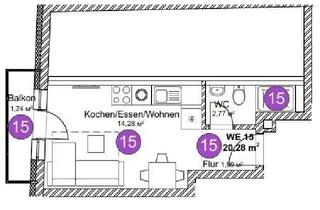 Wohnung kaufen in 88630 Pfullendorf, Energieeffizient wohnen & clever investieren – moderne Apartments im KfW-40-Standard