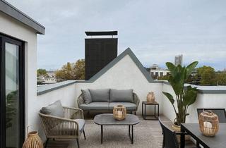 Wohnung kaufen in 45130 Rüttenscheid, Exklusive Dachgeschosswohnung mit 360°-Panorama & Traum-Dachterrasse über Rüttenscheid