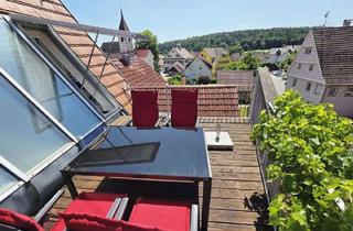 Wohnung kaufen in 71134 Aidlingen, Stilvoll Wohnen – modernes Townhouse mit Dachterrasse für Familien & Paare