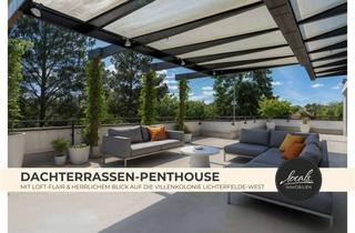 Wohnung kaufen in 12205 Lichterfelde, Ihr Ruhedomizil mit außergewöhnlichen Dachterrassen und Panoramablick über Lichterfelde-West