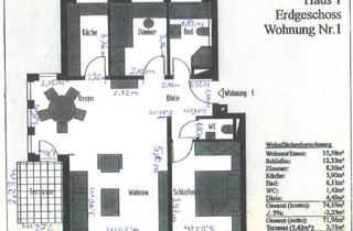 Wohnung kaufen in Haublickstraße 22, 70771 Leinfelden-Echterdingen, Von PRIVAT: 2-Zimmer/Küche/Bad Wohnung mit Terrasse in Leinfelden-Echterdingen