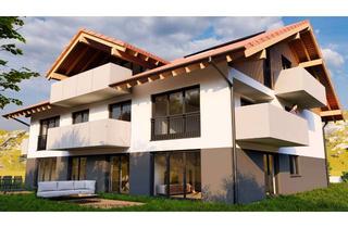 Wohnung kaufen in 83229 Aschau, NEUBAUPROJEKT IN ASCHAU IM CHIEMGAU - 2-Zimmer Obergeschosswohnung mit großem Südbalkon
