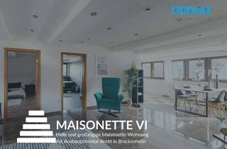 Wohnung kaufen in 74336 Brackenheim, MAISONETTE VI - Helle und großzügige Maisonette-Wohnung mit Ausbaupotential direkt in Brackenheim