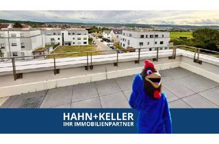 Penthouse kaufen in 70825 Korntal-Münchingen, Exklusiver Flair! Attraktives 3 Zimmer-Penthouse mit tollem Blick ins Grüne!