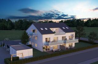 Wohnung kaufen in 85098 Großmehring, LETZTE EINHEIT: Erdgeschosswohnung im KfW-40-EE-Standard–mit Garten, Carport & Stellplatz inklusive