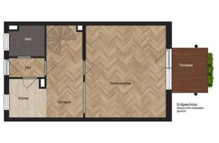 Wohnung kaufen in 01445 Radebeul, Kleine Wohnung in ruhiger Lage mit Terrasse und Garten