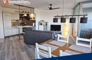 Wohnung kaufen in 24837 Schleswig, Wohnen über den Dächern Schleswigs - Möblierte 2-Zimmer-Wohnung im beeindruckenden Wikingturm