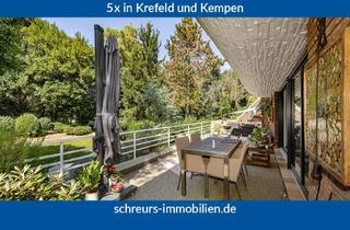 Wohnung kaufen in 47447 Moers, Beletage der Extraklasse – Ein Wohnjuwel mit Parkblick und Traumterrasse!