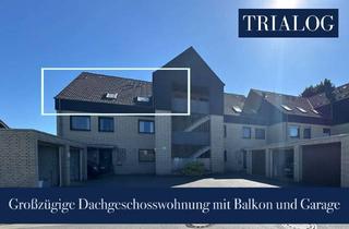 Wohnung kaufen in 33335 Gütersloh, Großzügige Dachgeschosswohnung mit Balkon und Garage