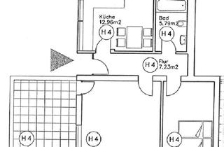 Wohnung kaufen in 75378 Bad Liebenzell, PROVISIONSFREIE LEERSTEHENDE 2-ZIMMERWOHNUNG MIT BLICK INS GRÜNE