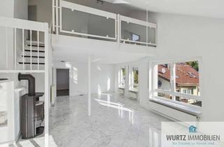 Wohnung kaufen in 71229 Leonberg, Exklusives Wohnerlebnis über den Dächern – 3,5-Zimmer-Maisonette mit Dachterrasse