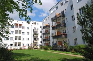 Wohnung kaufen in Buschallee 7b, 13088 Weißensee, Vermietete charmante Altbau-Erdgeschosswohnung mit Balkon in attraktiver Lage