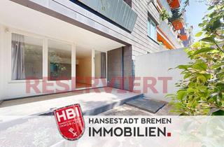 Wohnung kaufen in 28329 Gartenstadt Vahr, Gartenstadt-Vahr / 2-Zimmer-Erdgeschosswohnung mit großzügiger Terrasse und einem Hofgarten