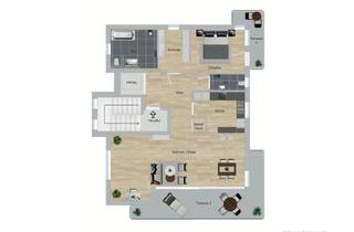 Penthouse kaufen in Forestastraße, 42289 Wuppertal, Luxuriöses Penthouse in Top Lage mit 2 Terrassen