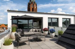 Penthouse kaufen in 21614 Buxtehude, Stilvoll Wohnen über den Dächern der Stadt – Penthouse mit Tiefgaragenstellplatz