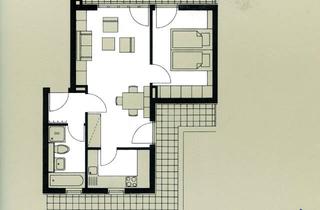 Wohnung kaufen in Saarmunder Weg, 14558 Nuthetal, Schön gelegene Dachgeschosswohnung mit Terrasse in der Gartenstadt "Am Rehgraben" in Rehbrücke