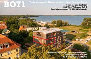 Wohnung kaufen in Bornhövedstrasse 71, 19055 Werdervorstadt, Schöne große Wohnung am Schweriner See, Energie A+