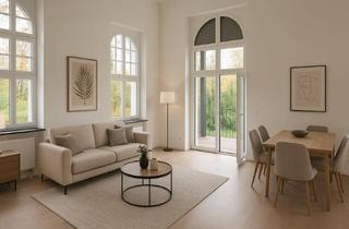 Wohnung kaufen in Fortunaallee 13, 12683 Biesdorf, Traumhafte Maisonettewohnung mit 105 qm Wfl. zzgl. 29 qm Nutzfläche in herrschaftlicher Parkanlage!