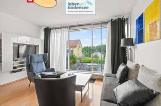 Wohnung kaufen in 88709 Meersburg, helle, möblierte 1,5-Zimmer-Wohnung mit Carport und großer Südterrasse