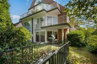 Wohnung kaufen in 21029 Bergedorf, Attraktive Gartenwohnung mit hellen Räumen im Villenviertel Bergedorf