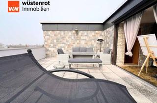 Penthouse kaufen in 63165 Mühlheim, Penthouse mit 5 Zimmern, Wintergarten, zwei großen Dachterrassen und Garage in ruhiger Feldrandlage