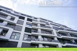 Wohnung kaufen in Chausseestraße, 10115 Mitte (Mitte), Helle 3-Zimmerwohung mit Balkonen in der Chausseestraße