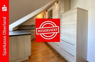 Wohnung kaufen in 82380 Peißenberg, Helle 3 Zimmer Dachgeschosswohnung mit Balkon